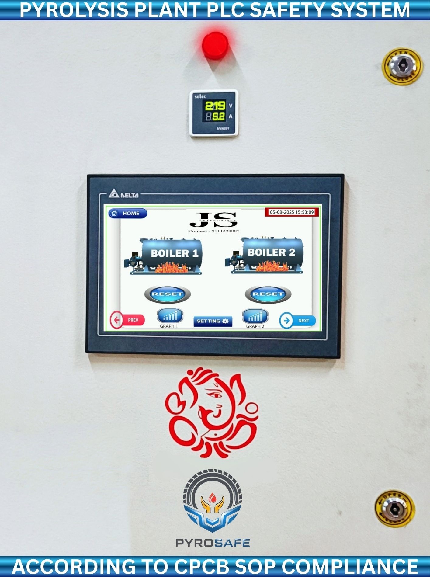 JS Enterprises PLC Safety Panel